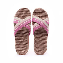 Breathable Open Toe Summer Slippers Webbing Upper Material Unisex Gender