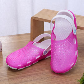 Wide Clogs Garden Shoes Quick Drying Eco Friendly PVC Outsole Material