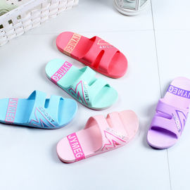 Colorful Cool Girls Summer Slippers Wear Resistant OEM / ODM Accepted